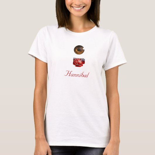 Augen-Herz Hannibal T-Shirt (Vorderseite)