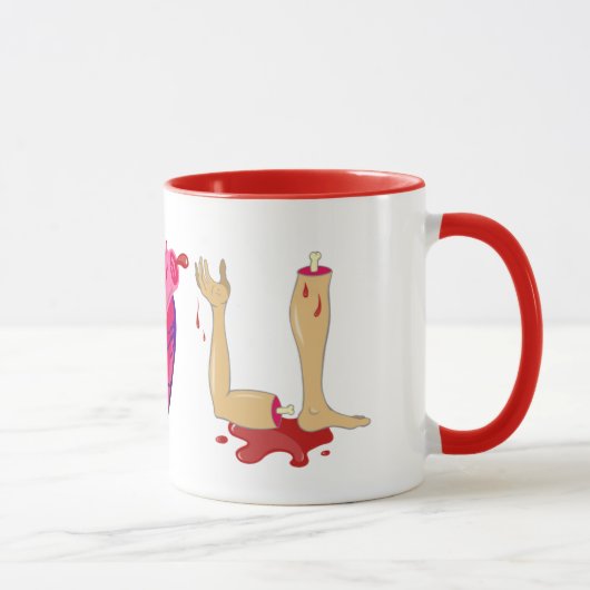 Augen-Herz U TASSE (Rechts)