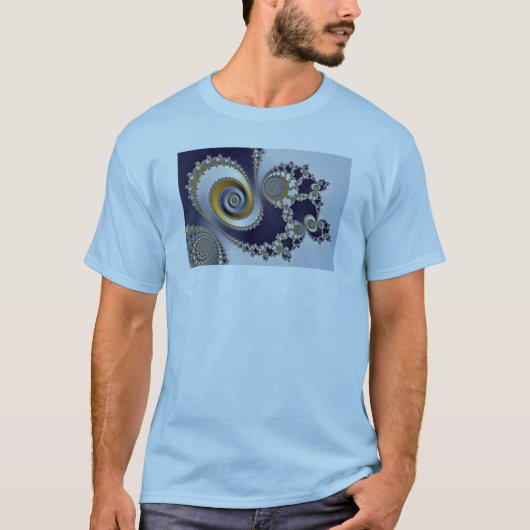 Augen im Himmel - Fraktal T-Shirt (Vorderseite)