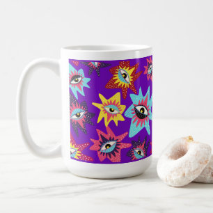 Augen 🌸 Kaffee Tasse 15oz