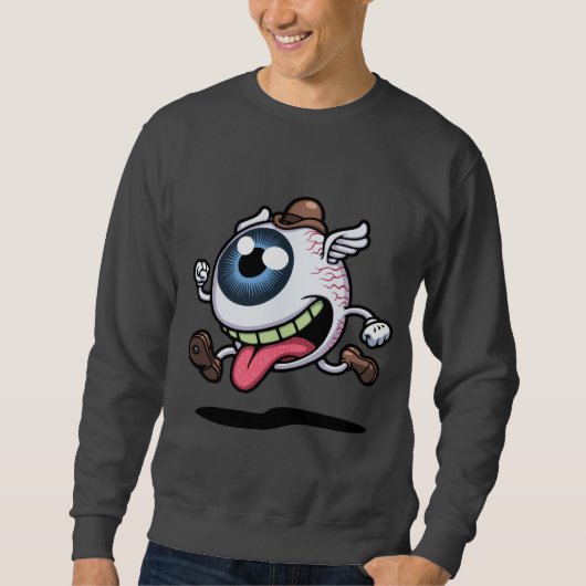 Augen-Lauf Sweatshirt (Vorderseite)