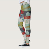 Augen-Leggings Leggings (Links)