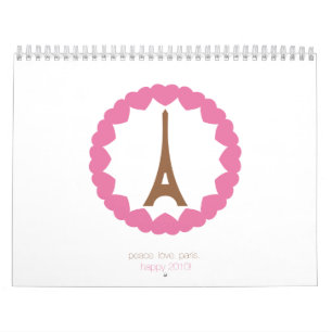 Augen-Liebe Paris. 2010. Kalender