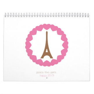 Augen-Liebe Paris. 2010. Kalender