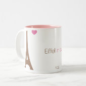 Augen-Liebe… Zweifarbige Tasse (Vorderseite Links)