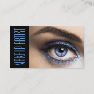 Augen MakeUp Artist Kosmetik Salon Visitenkarte