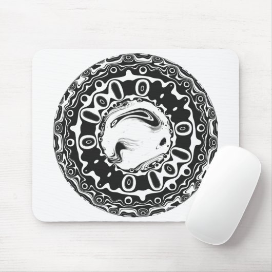Augen mit hypnotischem Schüler (oder was auch imme Mousepad (Mit Mouse)