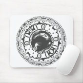 Augen mit hypnotischem Schüler (oder was auch imme Mousepad (Mit Mouse)