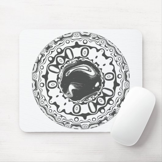 Augen mit hypnotischem Schüler (oder was auch imme Mousepad (Mit Mouse)