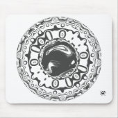 Augen mit hypnotischem Schüler (oder was auch imme Mousepad (Vorne)