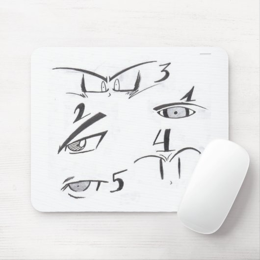 Augen Mousepad (Mit Mouse)