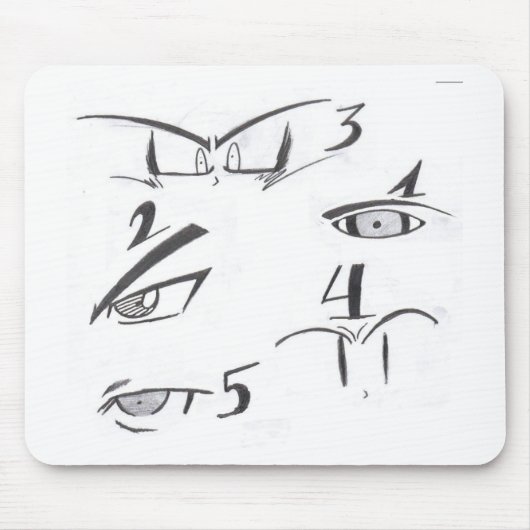 Augen Mousepad (Vorne)