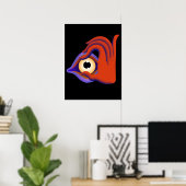 Augen offen poster (Heimbüro)