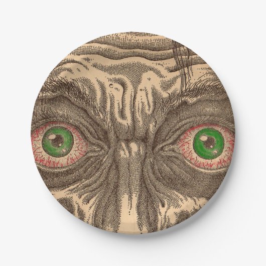 Augen Pappteller (Vorderseite)