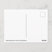 Augen Postkarte (Rückseite)