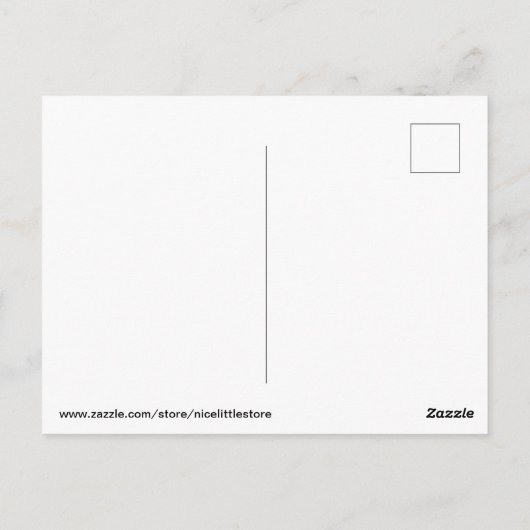 Augen Postkarte (Rückseite)