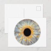 Augen-Postkarte Postkarte (Vorne/Hinten)