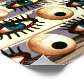 Augen sehen direkt durch Ihr Poster Print Wall Art (Ecke)