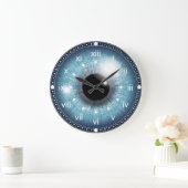 Augen sehen Sie Personalisierte Acrylwand-Uhr Große Wanduhr (Zuhause)