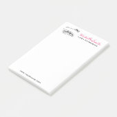 Augen-Skizze-Wimperntuschen-Peitschen-Erweiterung Post-it Klebezettel (angewinkelt)