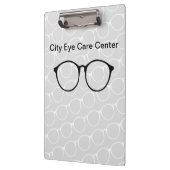 Augen-Sorgfalt-Brillen-Thema Klemmbrett (Links)