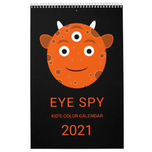 AUGEN SPIELE Farbmonster Kalender