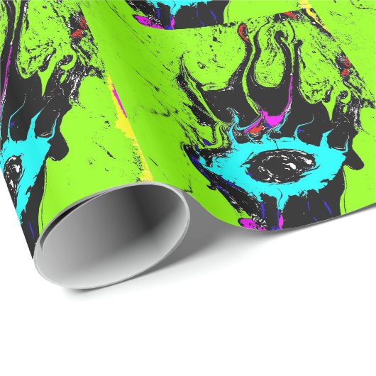 Augen-Spion 2 Geschenkpapier (Rolleneckpunkt)