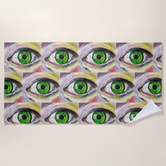 Augen strandtuch (Vorderseite)