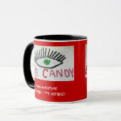 Augen-Süßigkeits-Tasse Tasse (Vorderseite Links)