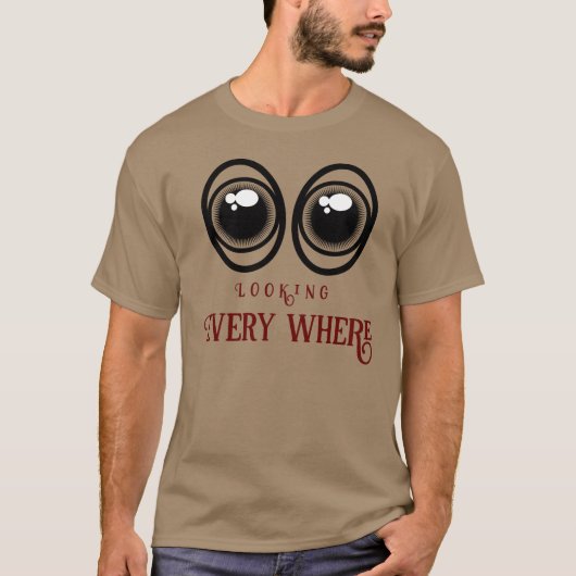 Augen T-Shirt (Vorderseite)