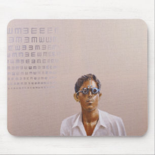 Augen-Test 3 Medinipur Indien Mousepad