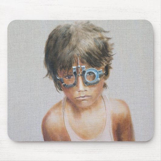 Augen-Test bei Vivekananda Mousepad (Vorne)