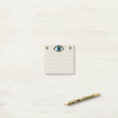 Augen tun Notizblock (Auf Schreibtisch)