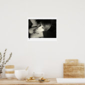 Augen und Ketten Poster (Küche)