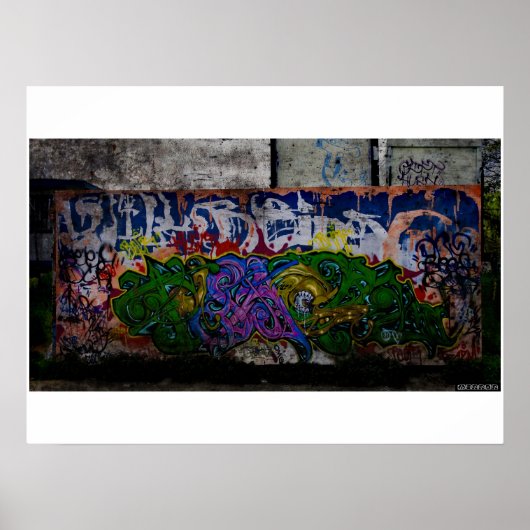 Augen und Zähne Poster (Vorne)
