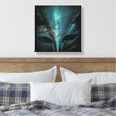 Augen unter Wasser Leinwanddruck (Insitu (Schlafzimmer))
