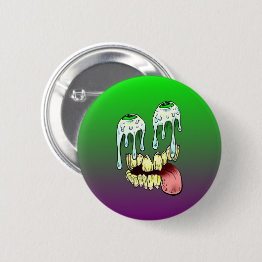 Augen Up Knopf Button (Vorne & Hinten)