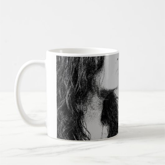 Augen verbergen kaffeetasse (Links)