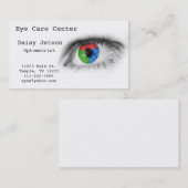 Augen-Visitenkarte Visitenkarte (Vorne/Hinten)