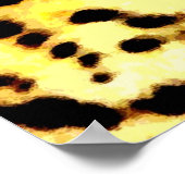 Augen von Leopard Poster Print (Ecke)