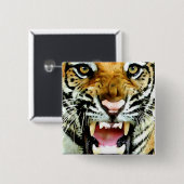 Augen von Tiger Button (Vorne & Hinten)