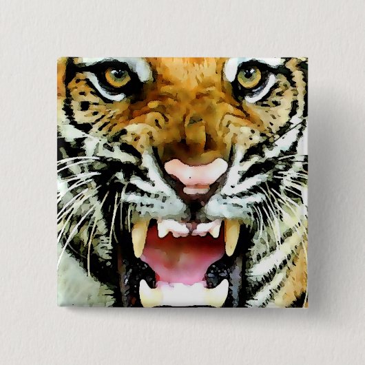 Augen von Tiger Button (Vorderseite)