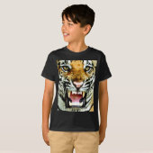 Augen von Tiger T-Shirt (Vorne ganz)