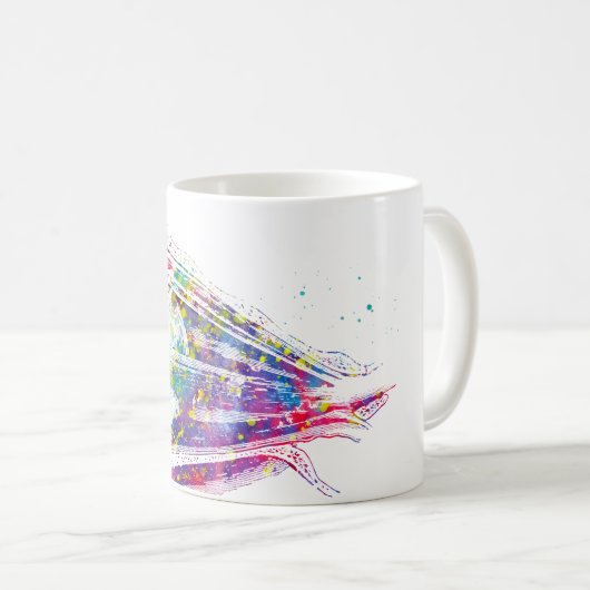 Augenanatomie Kaffeetasse (VorderseiteRechts)