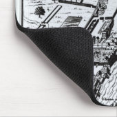 Augenansicht des Vogels der Themses Mousepad (Ecke)