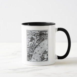 Augenansicht des Vogels der Themses Tasse