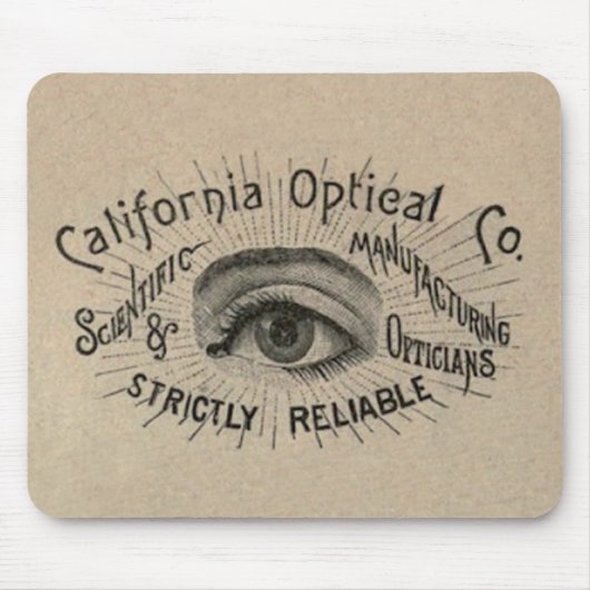 Augenantische Werbung optisch Mousepad (Vorne)