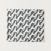 Augenarbeit Wandteppich (Vorderseite (Horizontal))