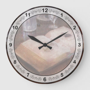 Augenarzt - Das Pokerspiel Große Wanduhr