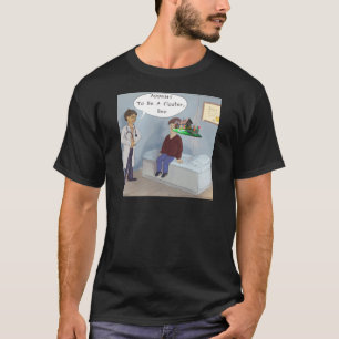 Augenarzt entdeckt einen Paraden-Augenfloater T-Shirt